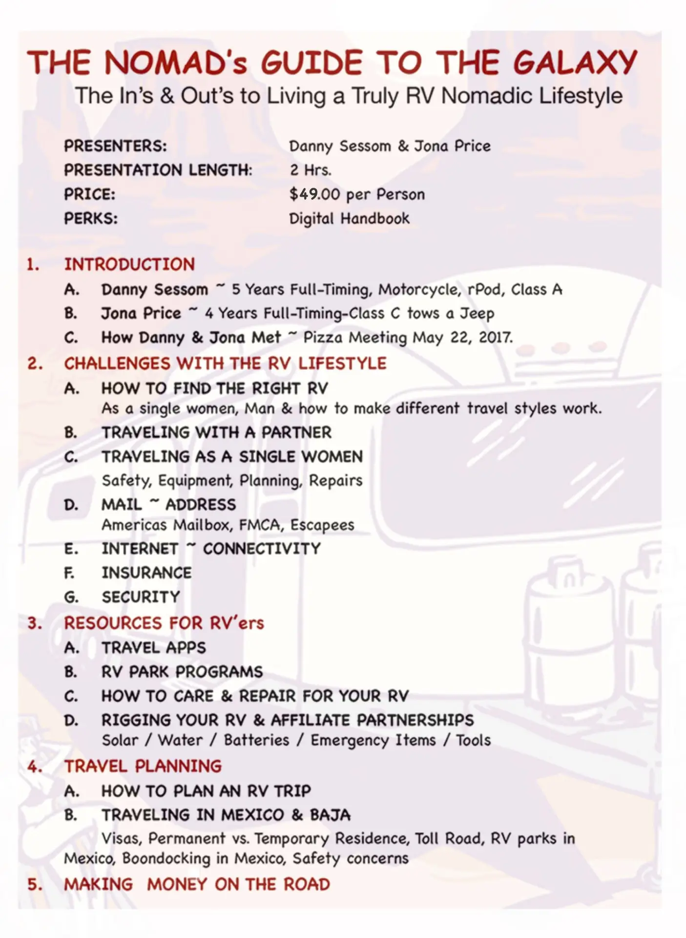 The Nomad's Guide to the Galaxy with Danny Sessom and Jona Price - Image 2