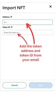 Add Token ID
