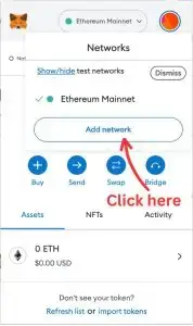 Add network