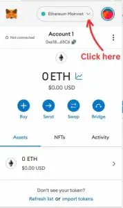 Change network