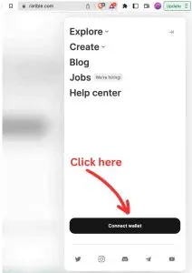Connect wallet
