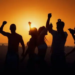 dancing people
